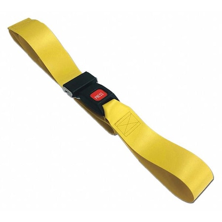 Strap, Yellow, 7 ft. L x 2-1/2