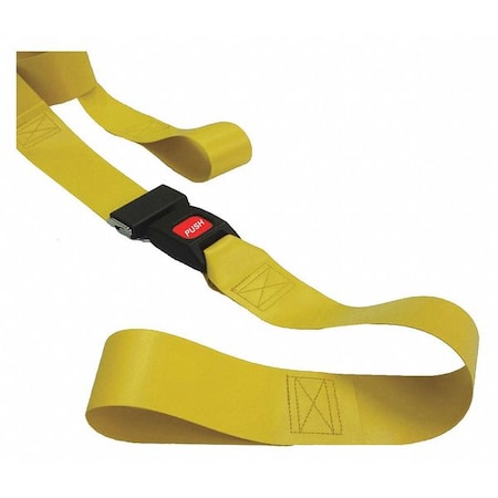Strap, Yellow, 5 ft. L x 2-1/2