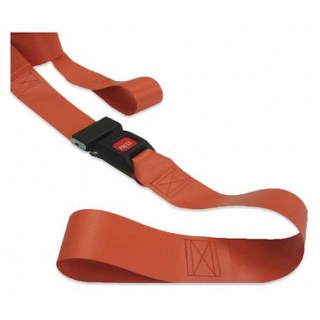 Strap, Orange, 7 ft. L x 2-1/2