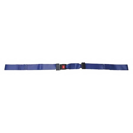 Strap, Blue, 7 ft. L x 2-1/2