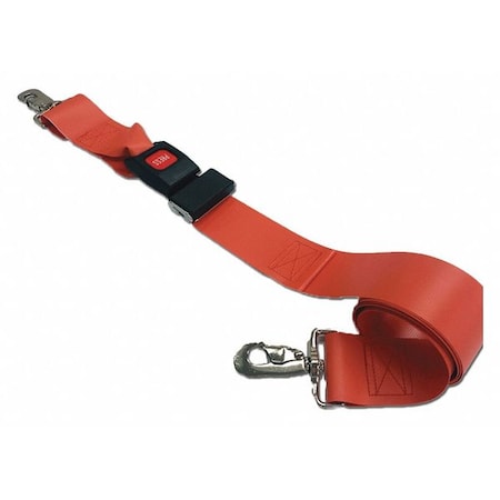 Strap, Orange, 5 ft. L x 2-1/2