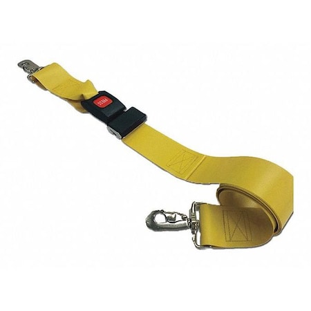 Strap, Yellow, 5 ft. L x 2-1/2