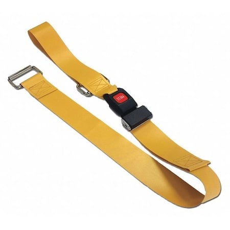 Strap, Yellow, 5 ft. L x 2-1/2