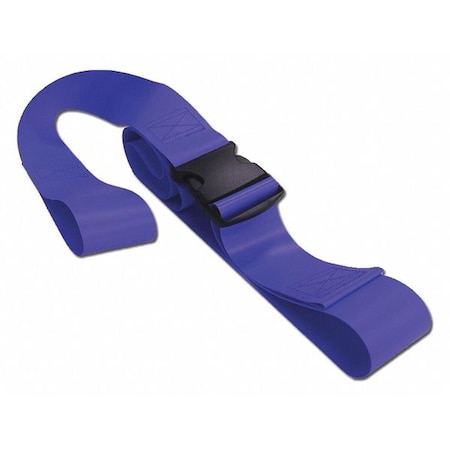 Strap, Blue, 5 ft. L x 2-1/2