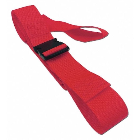 Strap, Red, 6 ft. L x 2-1/2