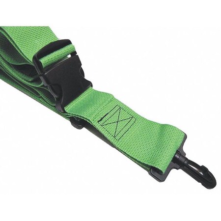 Strap, Green, 2 ft. L x 2-1/2