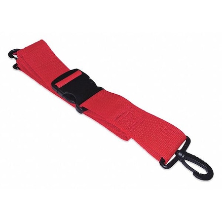 Strap, Red, 5 ft. L x 2-1/2