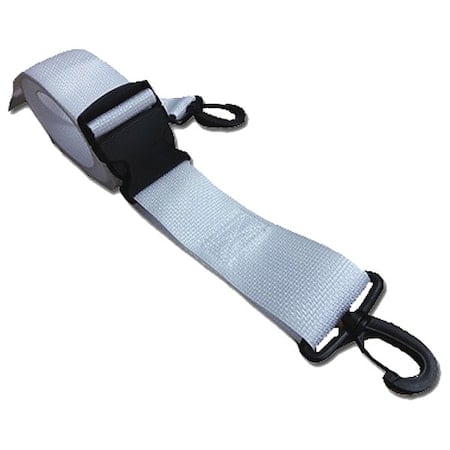 Strap, White, 5 ft. L x 2-1/2