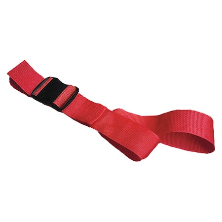 Strap, Red, 7 ft. L x 2-1/2