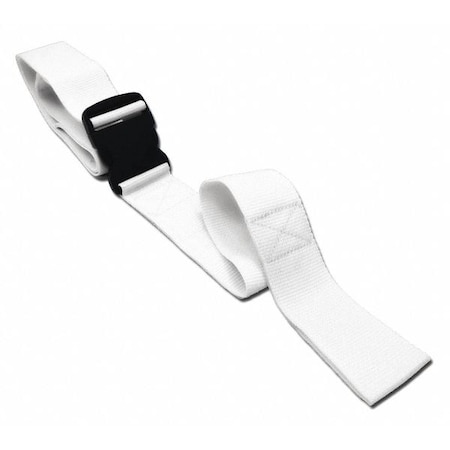 Strap, White, 7 ft. L x 2-1/2