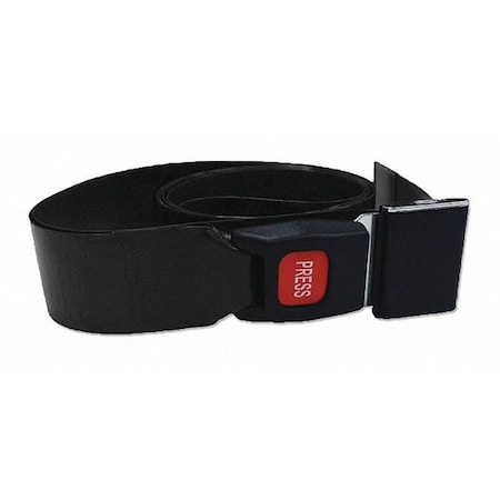 Strap, Black, 2 ft. L x 2-1/2