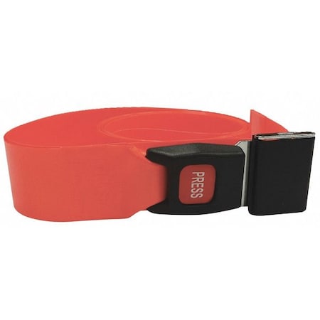 Strap, Orange, 4 ft. L x 2-1/2
