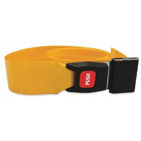 Strap, Yellow, 5 ft. L x 2-1/2