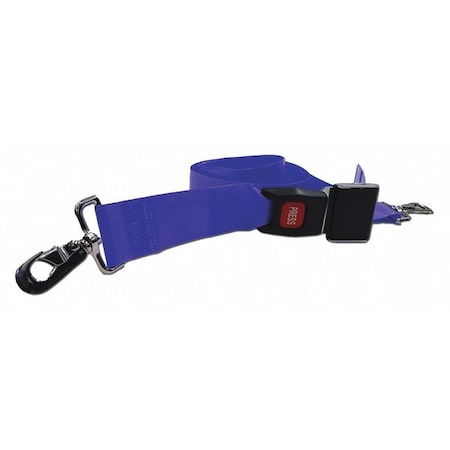 Strap, Blue, 7 ft. L x 2-1/2