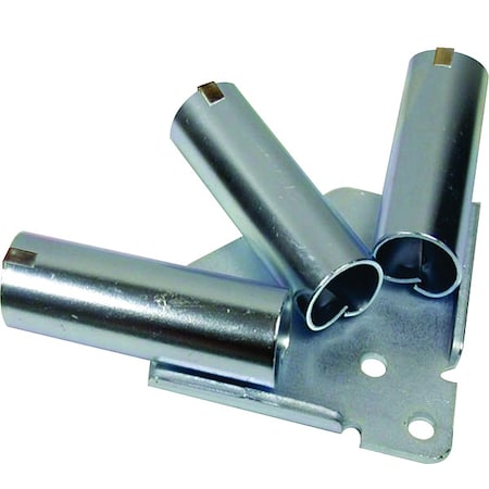 Tripple Flagholder, Zinc Plated MPN:FH3010