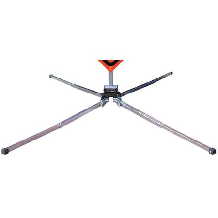 Sign Stand, Portable, Aluminum, 57 In. MPN:DF3003W