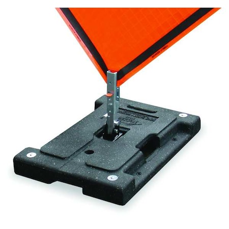 Sign Stand, Traffic, Stackable, 41 Lbs MPN:DSB100