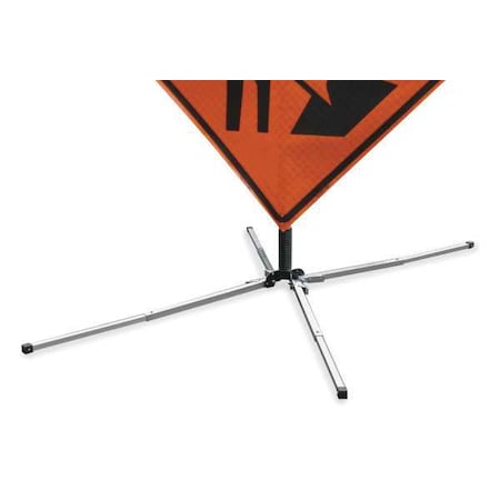 Sign Stand, Traffic, Spring Base, Alum MPN:UF2000