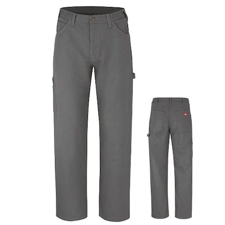 Men's Relaxed Fit Heavyweight Carpenter Jeans, 32 in, Rinsed Slate, 100% Cotton MPN:1933SL 32 34