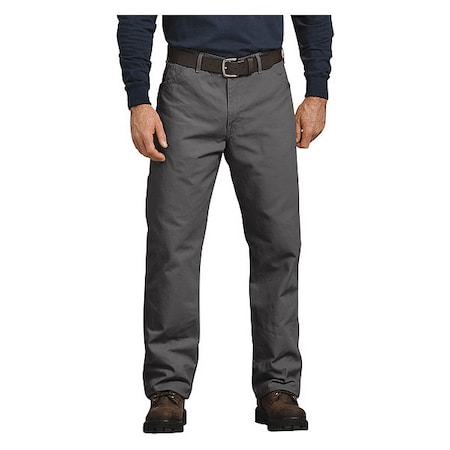 Men's Relaxed Fit Heavyweight Carpenter Jeans, 48 in, Rinsed Slate, 100% Cotton MPN:1933SL 48 32