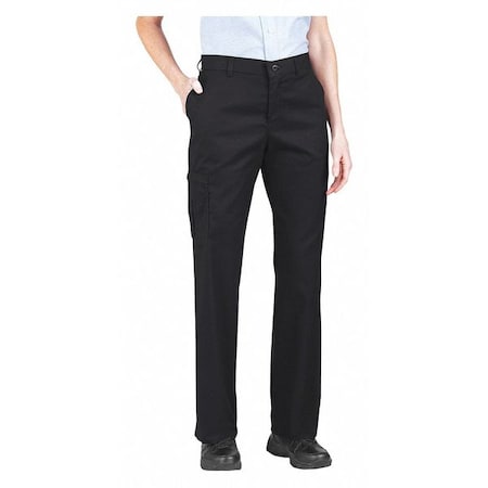 Women's Pant, 12, Black, 65% Polyester/35% Cotton Twill MPN:FP23BK 12 31