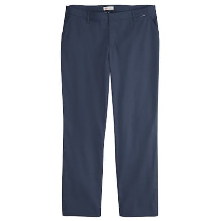 Women's Work Pants, 18, Dark Navy, 65% Polyester/35% Cotton MPN:FW21DN 18W37U