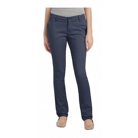 Women's Women's Pants, 1, Navy, 98% Cotton/2% Spandex MPN:KP7718DN-1