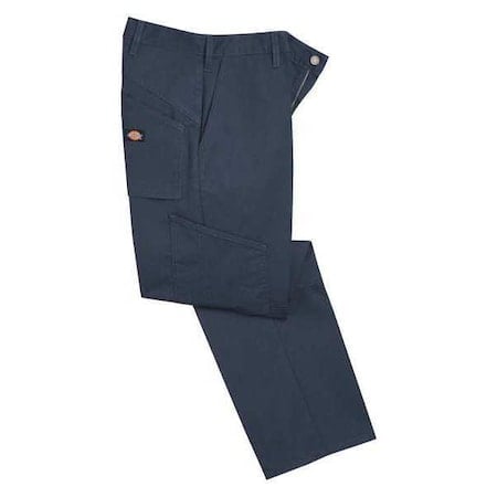 Men's Work Pants, L/XL, Navy, Cotton/Polyester MPN:LP65DN 34 32