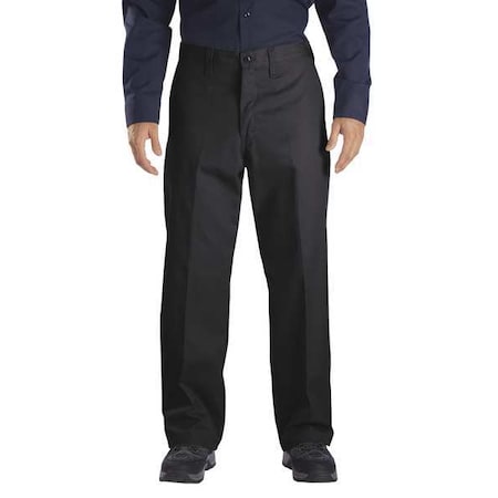 Men's Industrial Work Pants, 2XL/3XL, Black, Cotton/Polyester MPN:LP92BK 40 30