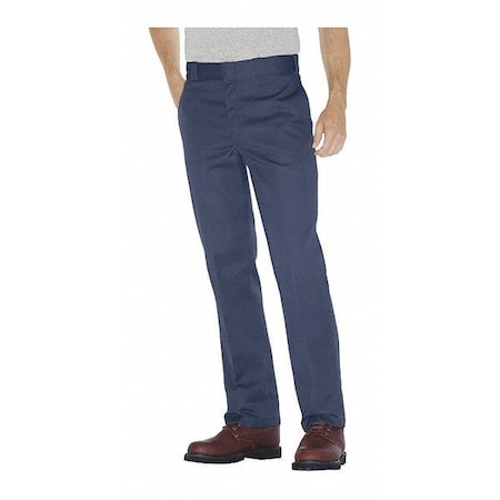 Men's Mens Pants, 42, Navy, 65% Polyester/35% Cotton MPN:P874NV 42 29
