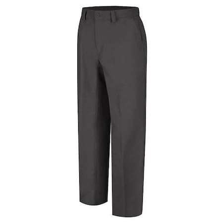 Men's Work Pants, Gray, 40% Polyester, 60% Cotton MPN:WP70CH 32 30