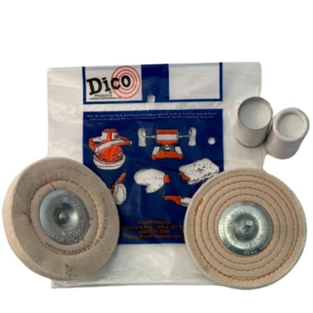 Hard Metals Buffing Kit, DICO Series MPN:7500012