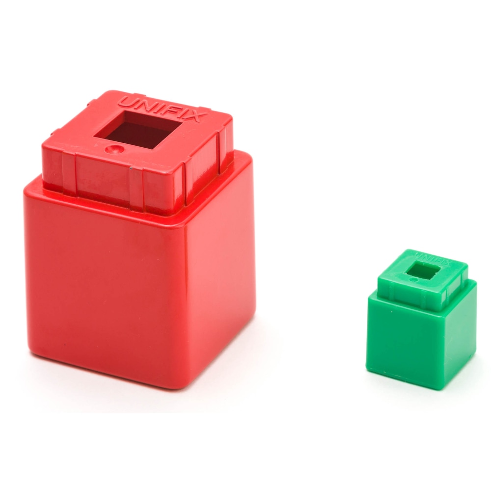 Didax Jumbo Unifix Cubes, 1-1/2in, Assorted, Grade Pre-K To K, Set Of 20 Cubes MPN:DD-211255