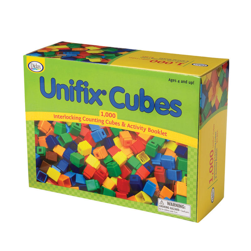 Didax Unifix Cube Set, Multicolor, Pack Of 1, 000 MPN:DD-2BKA