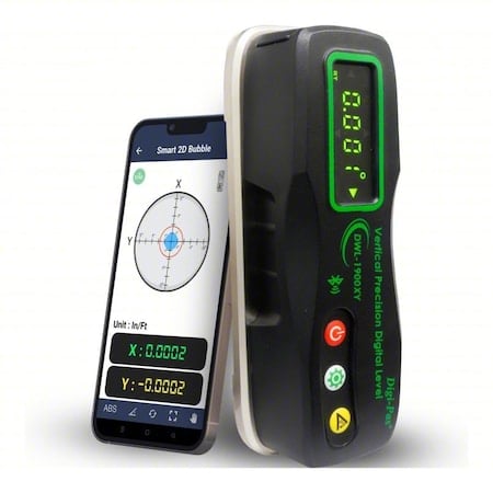 Digital Level, Black, 1.5 in H MPN:2-01901-99