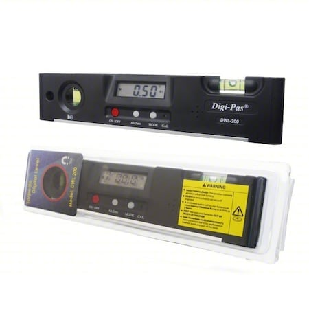 Digital Level, Black, 1.8125 in H MPN:2-00201-99