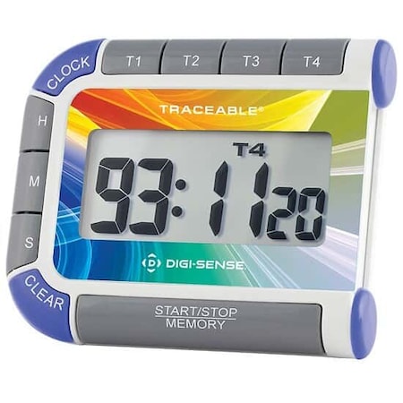 Traceable Color Frame Four-Channel Timer MPN:06449-08