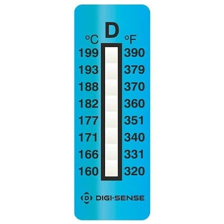 Irreversible 8-Point Vertical Temp, PK 25 MPN:08068-26