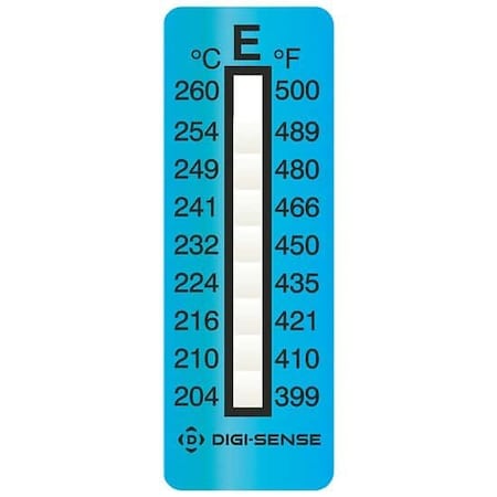 Irreversible 9-Point Vertical Temp, PK 25 MPN:08068-28
