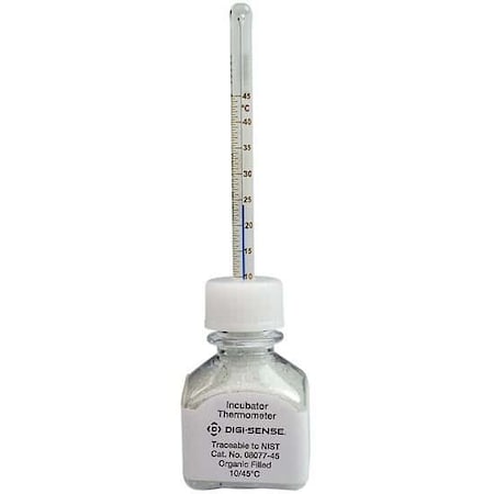 Incubator Verification Thermometer, 10 t MPN:08077-45