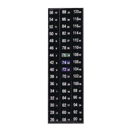 Reversible 48-Point Vertical Magne, PK 10 MPN:08078-48