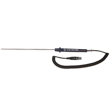 Bendable RTD Probe, 100 Ohm, 5-ft Coil C MPN:08117-74