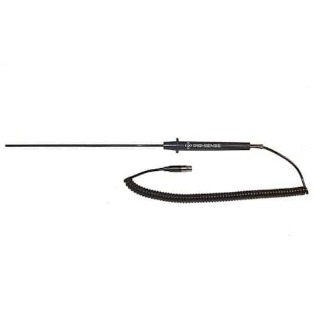 PFA-Ctd RTD Probe, 100 Ohm, 3-Pin. 10