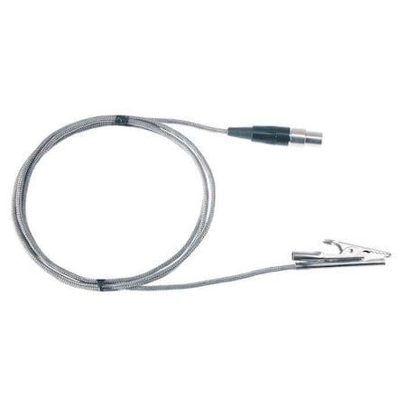 Alligator Clip RTD Probe, 100 Ohm, 10-ft MPN:08117-89