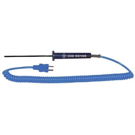 Compact PFA-Coated Thermocouple Probe, 4 MPN:08441-14