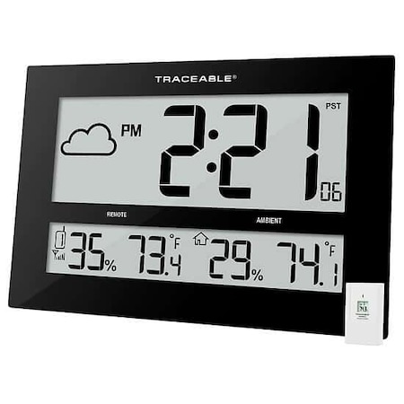 Traceable Large-Digit Radio Atomic Clock MPN:08683-05