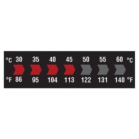 Reversible 7-Pt Horizontal Temp La, PK 10 MPN:09035-51