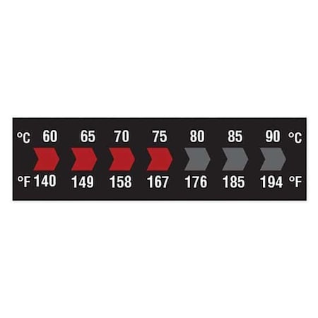Reversible 7-Point Horizontal Temp, PK 10 MPN:09035-52
