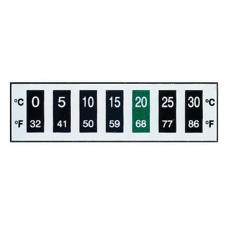 Reversible 7-Point Horizontal Temp, PK 10 MPN:09037-07