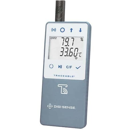 Temp/Humidity Data Logger w/Wireless Cap MPN:18000-29